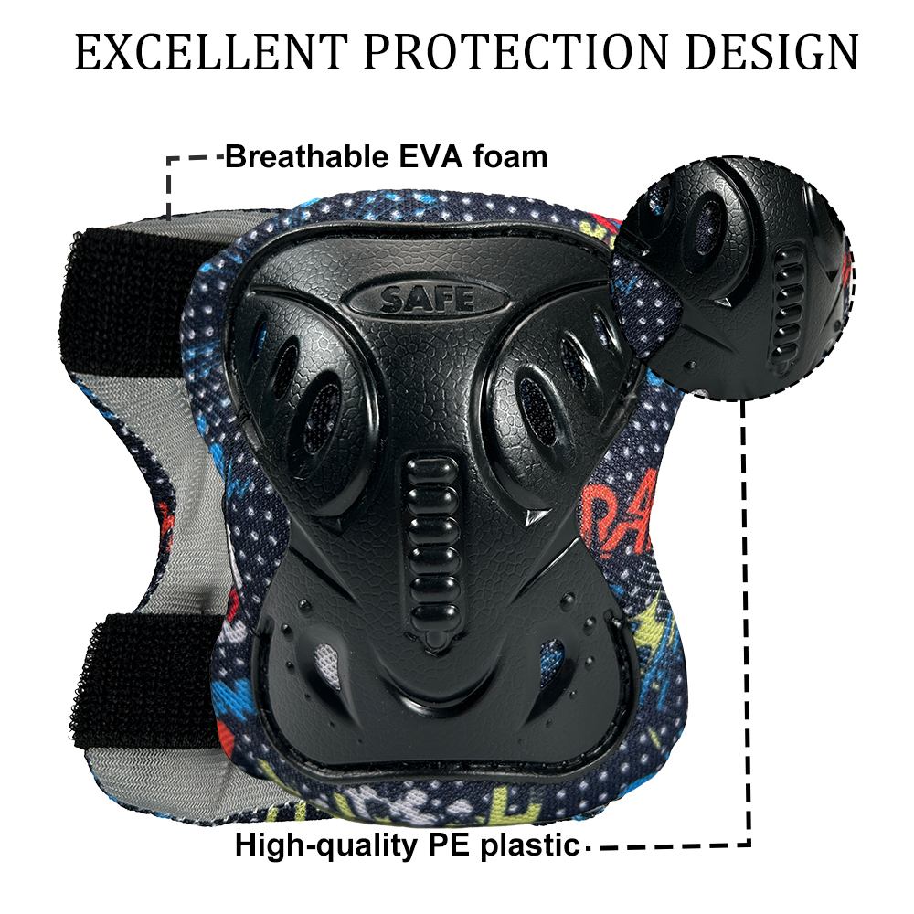6 in 1 Protective Gear Set, In - Cycling Gear Padding avaliação e preço