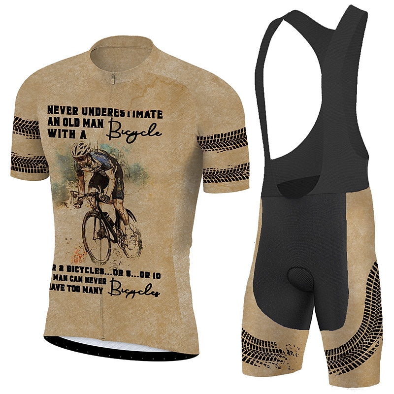 New Cycling Jersey Set Men Sho - Triathlon Cycling Kit avaliação e preço