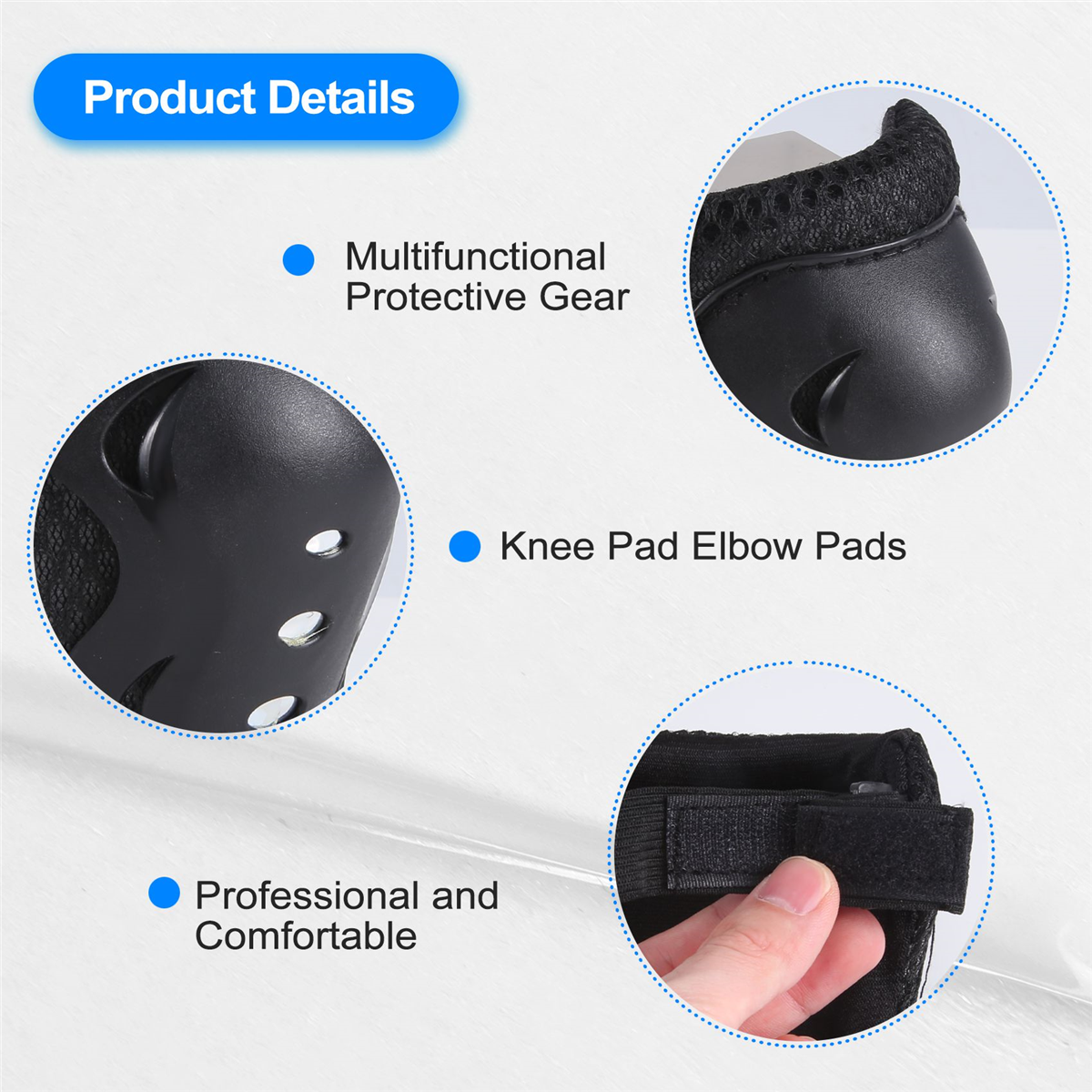 ABAZJ Knee Pad Elbow Pads Guar - Cycling Gear Padding avaliação e preço