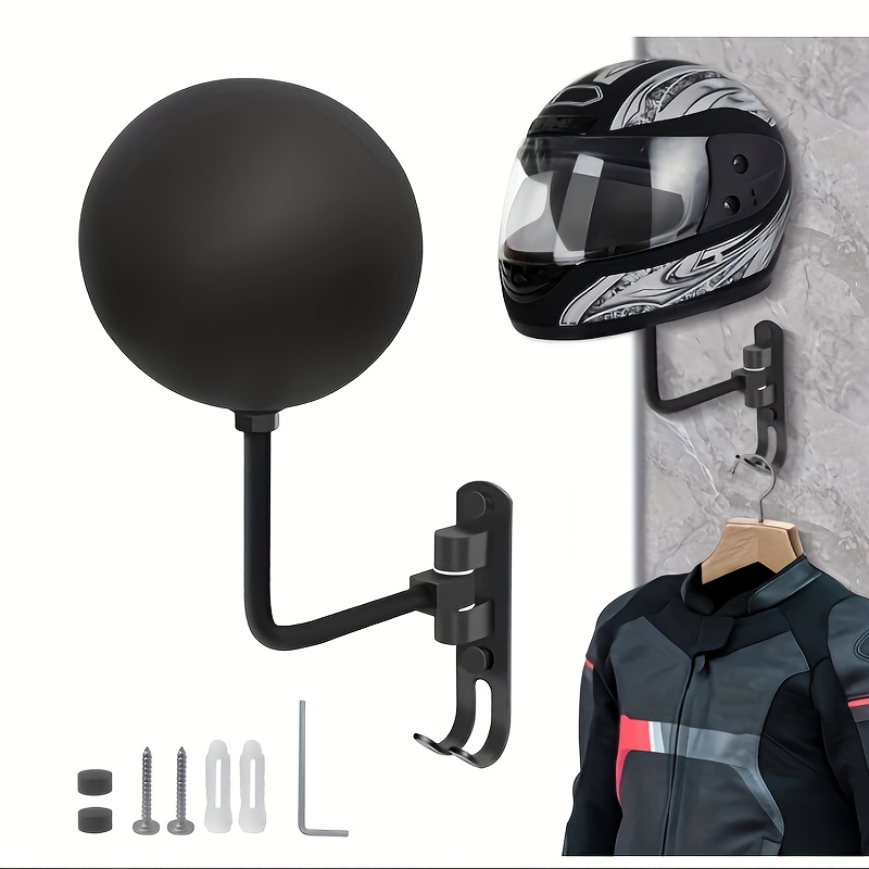 180° Rotary Motorcycle Helmet  - Cycling Gear Wall Mount avaliação e preço