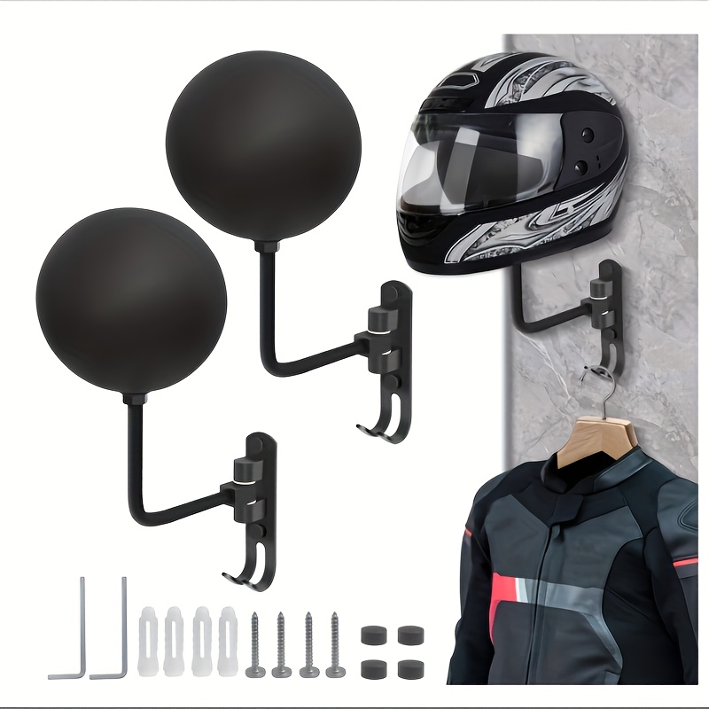 180° Rotary Motorcycle Helmet  - Cycling Gear Wall Mount avaliação e preço