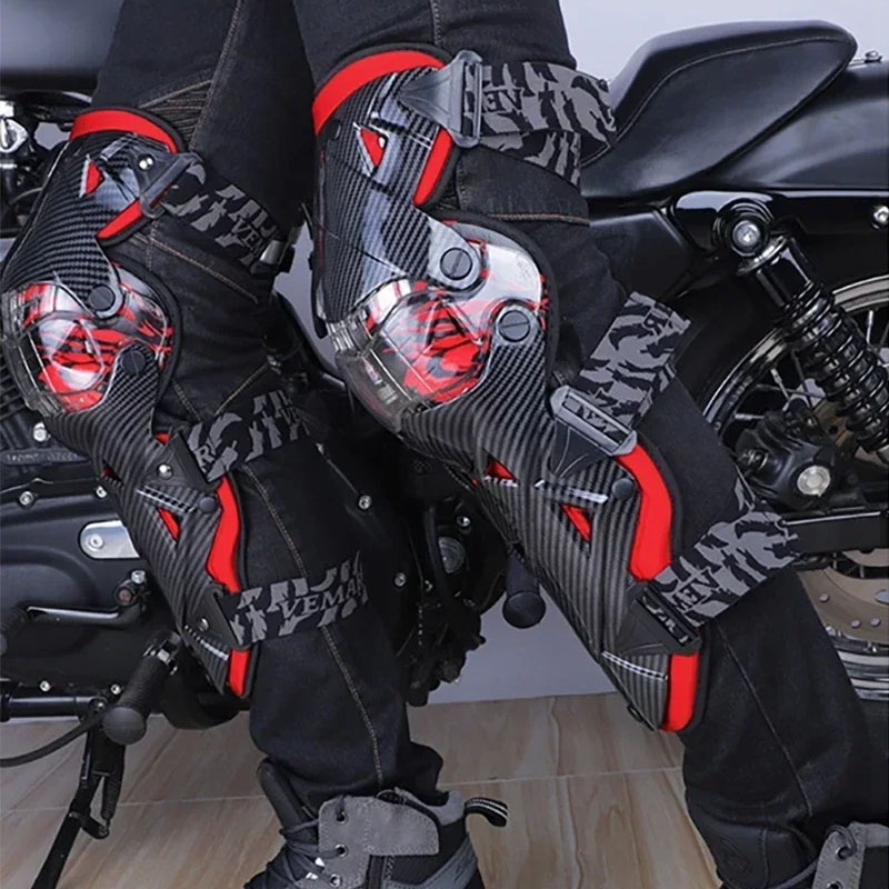 Motocross Outdoor Racing Knee  - Cycling Gear Padding avaliação e preço